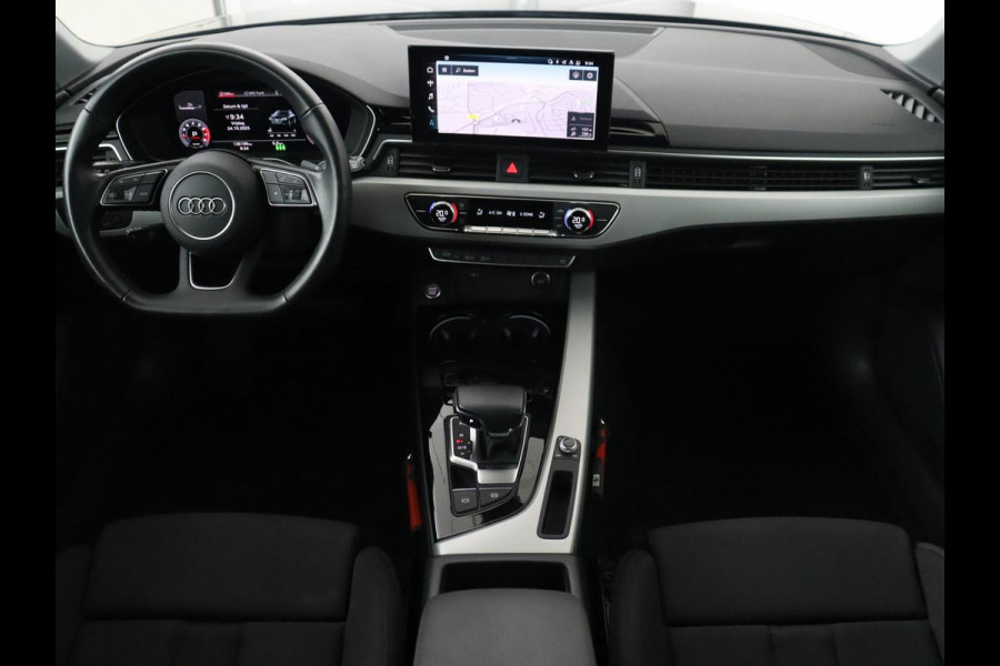 Audi A4 35 TFSI Business Edition | Carplay | Sportstoelen | Full LED | Virtual Cockpit | Navigatie | DAB | Climate control | Parkeerhulp | Cruise control
