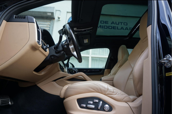 Porsche Cayenne 2.9 S AWD Aut8 441pk | Panoramadak | Luchtvering PASM | GTS sportzetels voor en achter | Uitgebreid memory pakket | Volledig onderhouden | Porsche RS Design velgen 21inch 2 sets banden |