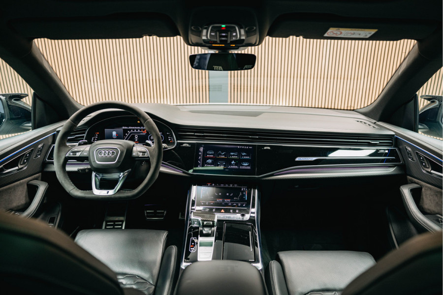 Audi Q8 4.0 TFSI RSQ8 quattro | ABT-R | 1 of 125 | Keramisch | Full Carbon | Verwarmde en verkoelde sportstoelen | B/O | Audi Q8 4.0 TFSI RSQ8 quattro | ABT-R | 1 of 125 | Keramisch | Full Carbon | Verwarmde en verkoelde sportstoelen | B/O |