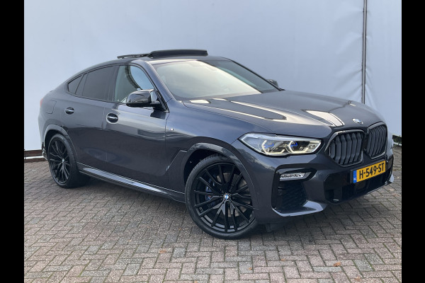 BMW X6 xDrive40i M-Sport Luchtvering 360cam Pano HK Elek.Trekhaak Skylounge Carbon BOMVOL! BMW X6 xDrive40i M-Sport Luchtvering 360cam Pano HK Elek.Trekhaak Skylounge Carbon BOMVOL!
