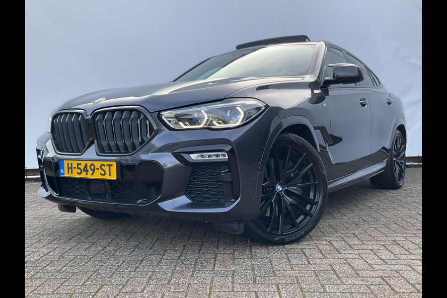 BMW X6 xDrive40i M-Sport Luchtvering 360cam Pano HK Elek.Trekhaak Skylounge Carbon BOMVOL! BMW X6 xDrive40i M-Sport Luchtvering 360cam Pano HK Elek.Trekhaak Skylounge Carbon BOMVOL!