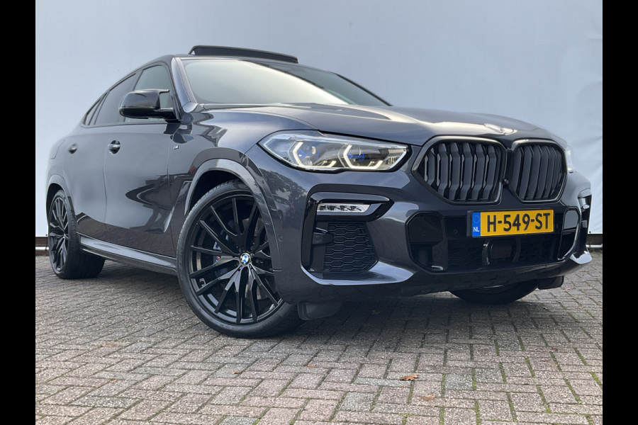 BMW X6 xDrive40i M-Sport Luchtvering 360cam Pano HK Elek.Trekhaak Skylounge Carbon BOMVOL! BMW X6 xDrive40i M-Sport Luchtvering 360cam Pano HK Elek.Trekhaak Skylounge Carbon BOMVOL!