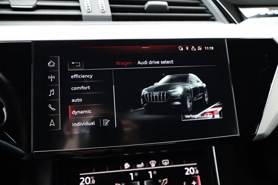 Audi e-tron Sportback 55 S quattro 95 kWh | 408PK | Luchtvering | Head-up | Keyles-go | Sfeerverlichting | B&O | Matrix-led | S-Stoelen | Leder | 2020 Audi e-tron Sportback 55 S quattro 95 kWh | 408PK | Luchtvering | Head-up | Keyles-go | Sfeerverlichting | B&O | Matrix-led | S-Stoelen | Leder | 2020