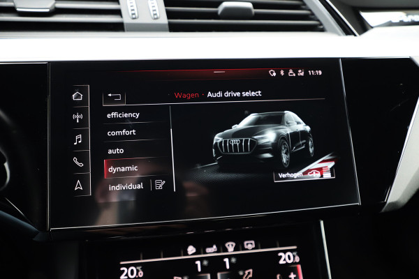 Audi e-tron Sportback 55 S quattro 95 kWh | 408PK | Luchtvering | Head-up | Keyles-go | Sfeerverlichting | B&O | Matrix-led | S-Stoelen | Leder | 2020 Audi e-tron Sportback 55 S quattro 95 kWh | 408PK | Luchtvering | Head-up | Keyles-go | Sfeerverlichting | B&O | Matrix-led | S-Stoelen | Leder | 2020
