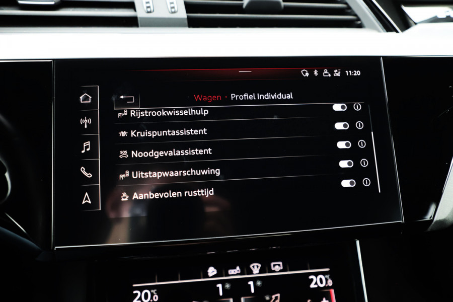 Audi e-tron Sportback 55 S quattro 95 kWh | 408PK | Luchtvering | Head-up | Keyles-go | Sfeerverlichting | B&O | Matrix-led | S-Stoelen | Leder | 2020 Audi e-tron Sportback 55 S quattro 95 kWh | 408PK | Luchtvering | Head-up | Keyles-go | Sfeerverlichting | B&O | Matrix-led | S-Stoelen | Leder | 2020