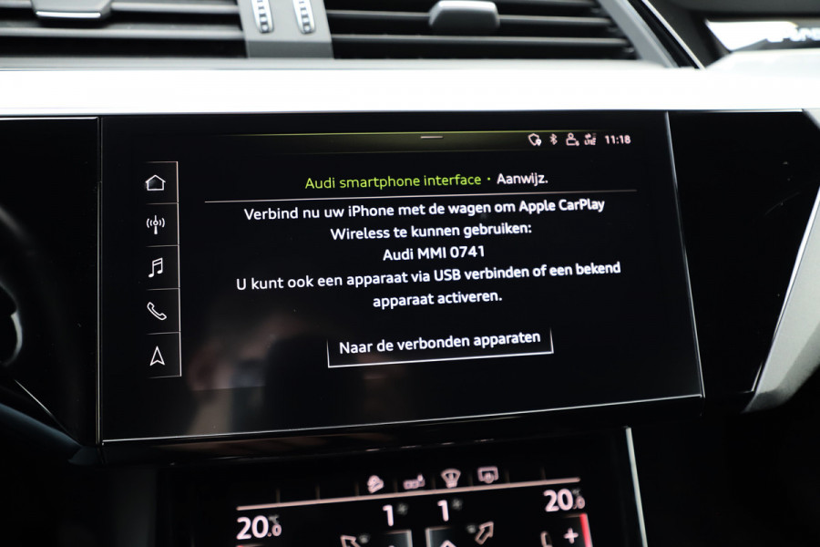 Audi e-tron Sportback 55 S quattro 95 kWh | 408PK | Luchtvering | Head-up | Keyles-go | Sfeerverlichting | B&O | Matrix-led | S-Stoelen | Leder | 2020 Audi e-tron Sportback 55 S quattro 95 kWh | 408PK | Luchtvering | Head-up | Keyles-go | Sfeerverlichting | B&O | Matrix-led | S-Stoelen | Leder | 2020