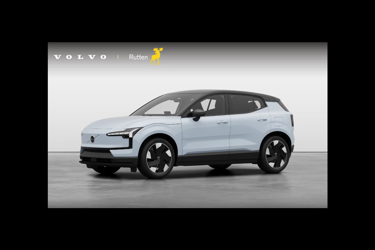 Volvo EX30 272PK Ext. Range Plus Nu van €45.995 Voor €38.495! / Adaptieve Cruise Control/ Dodehoek Detectie / Parkeersensoren voor en achter/ Achteruitrijcamera/ Warmtepomp/ Google Services/