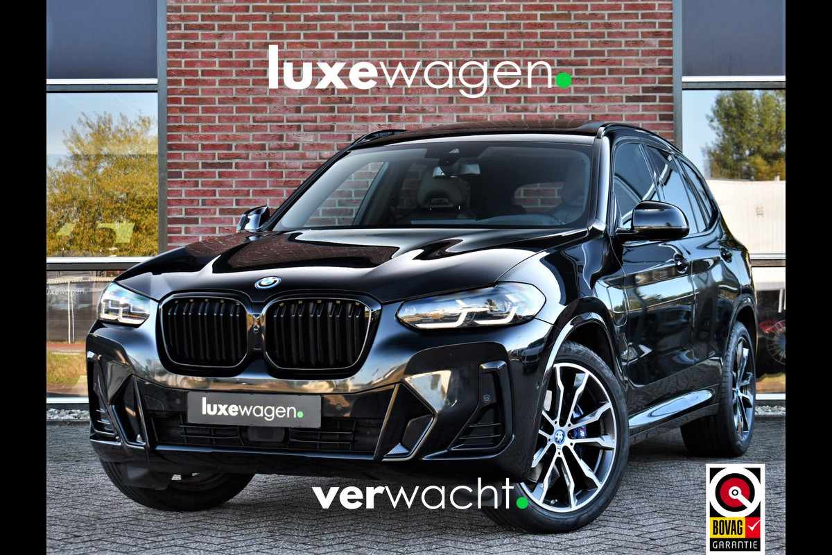 BMW X3 xDrive30e M-Sport Pano M-zetels ACC HUD H/K 20inch BMW X3 xDrive30e M-Sport Pano M-zetels ACC HUD H/K 20inch