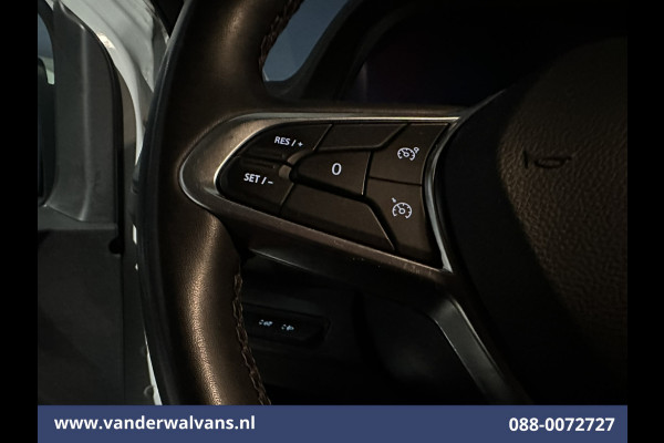 Renault Trafic 2.0 dCi 131pk L2H1 Euro6 Airco | Navigatie | LED | Cruisecontrol | Parkeersensoren Bijrijdersbank, 2500kg trekvermogen