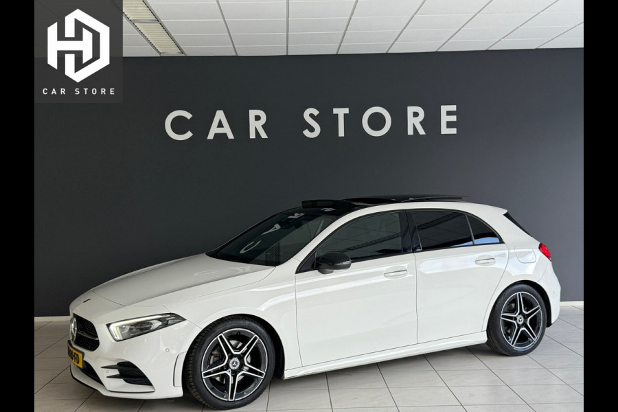 Mercedes-Benz A-Klasse 180 AMG NIGHT Pano|Sfeer|Memory|Dealer Onderhouden Mercedes-Benz A-Klasse 180 AMG NIGHT Pano|Sfeer|Memory|Dealer Onderhouden