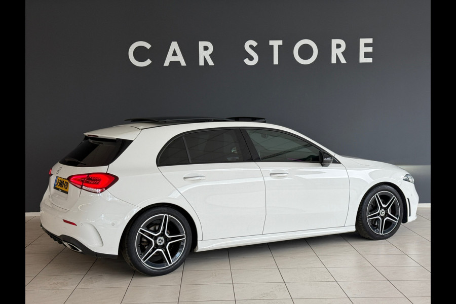 Mercedes-Benz A-Klasse 180 AMG NIGHT Pano|Sfeer|Memory|Dealer Onderhouden Mercedes-Benz A-Klasse 180 AMG NIGHT Pano|Sfeer|Memory|Dealer Onderhouden