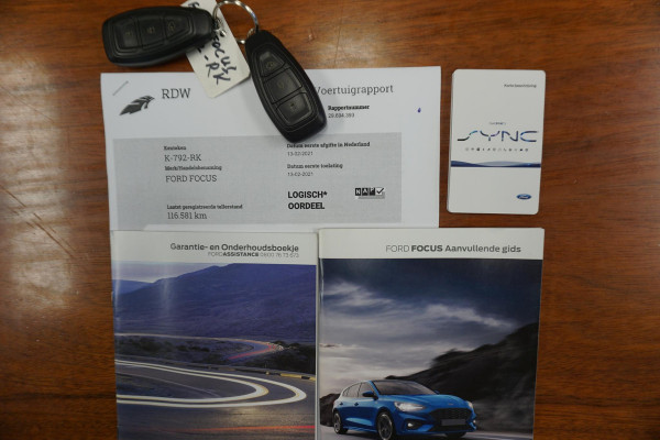 Ford FOCUS Wagon 1.0 EcoB.125PK Hybrid Titanium X Bus./Trekhaak/ Winter+Technologypack.