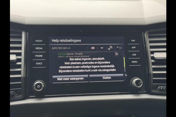 Škoda Kodiaq 1.5 TSI Sportline Automaat | Panoramadak | ACC adaptieve cruise control | 20 inch lichtmetalen velgen | Dodehoek detectie | LED Škoda Kodiaq 1.5 TSI Sportline Automaat | Panoramadak | ACC adaptieve cruise control | 20 inch lichtmetalen velgen | Dodehoek detectie | LED