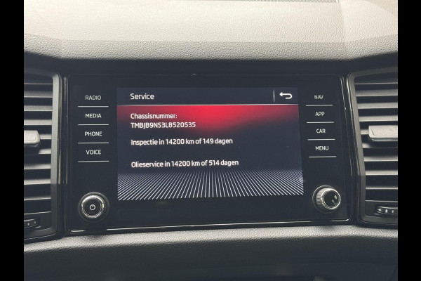 Škoda Kodiaq 1.5 TSI Sportline Automaat | Panoramadak | ACC adaptieve cruise control | 20 inch lichtmetalen velgen | Dodehoek detectie | LED Škoda Kodiaq 1.5 TSI Sportline Automaat | Panoramadak | ACC adaptieve cruise control | 20 inch lichtmetalen velgen | Dodehoek detectie | LED