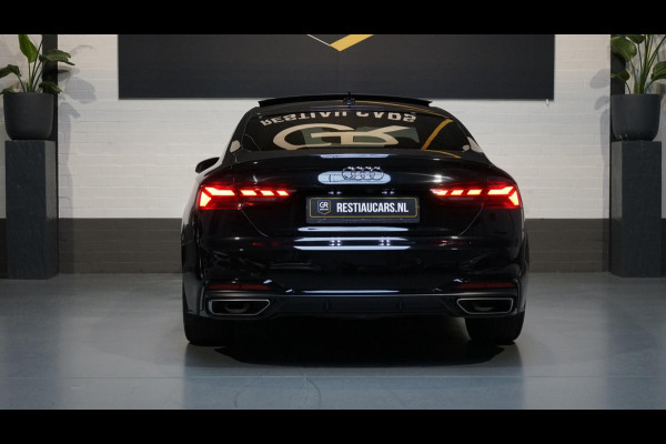 Audi A5 Sportback 35 TFSI 3x S-Line Black Optik AUTOMAAT-ACC-ALCANTARA-AUDI SOUND-CAMERA-KEYLESS-MATRIX-PANORAMA-