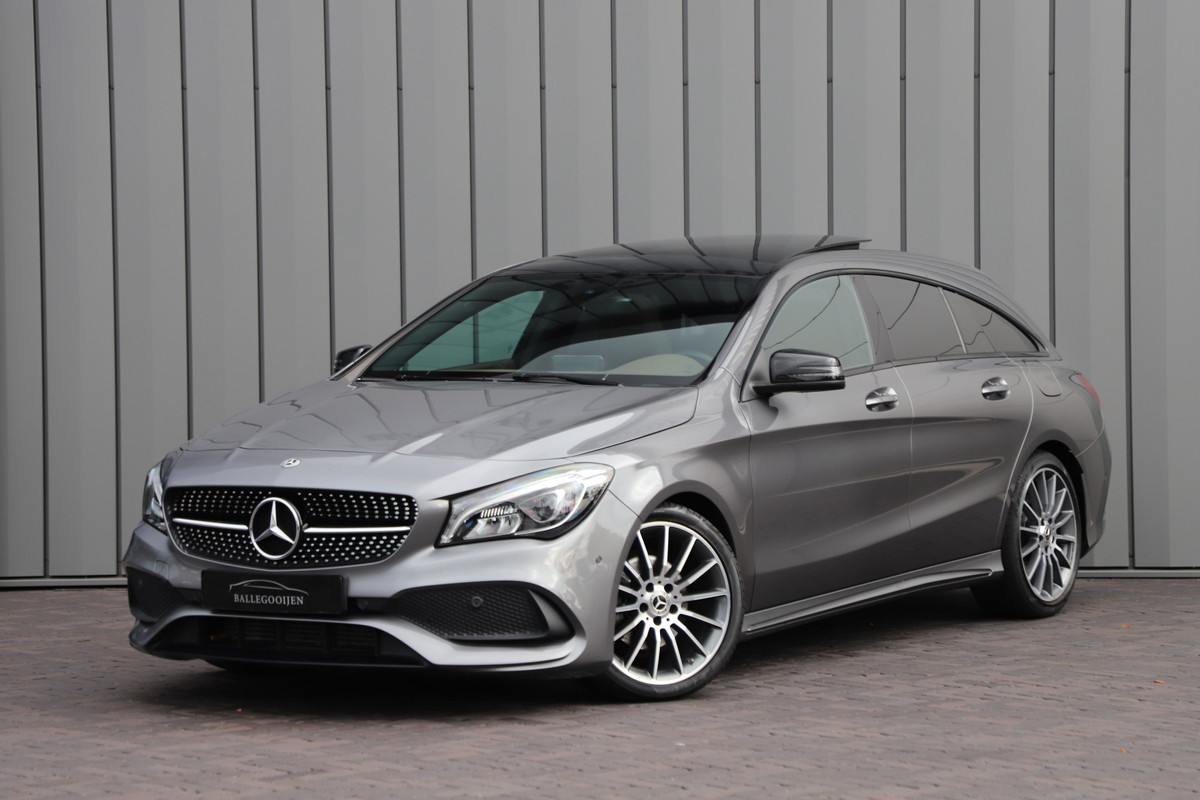 Mercedes-Benz CLA-Klasse Shooting Brake 200 AMG | 156PK | Pano | Keyles-go | Memory | Sfeerverlichting | Leder | Camera | Stoelverw. | Led | 2017. Mercedes-Benz CLA-Klasse Shooting Brake 200 AMG | 156PK | Pano | Keyles-go | Memory | Sfeerverlichting | Leder | Camera | Stoelverw. | Led | 2017.