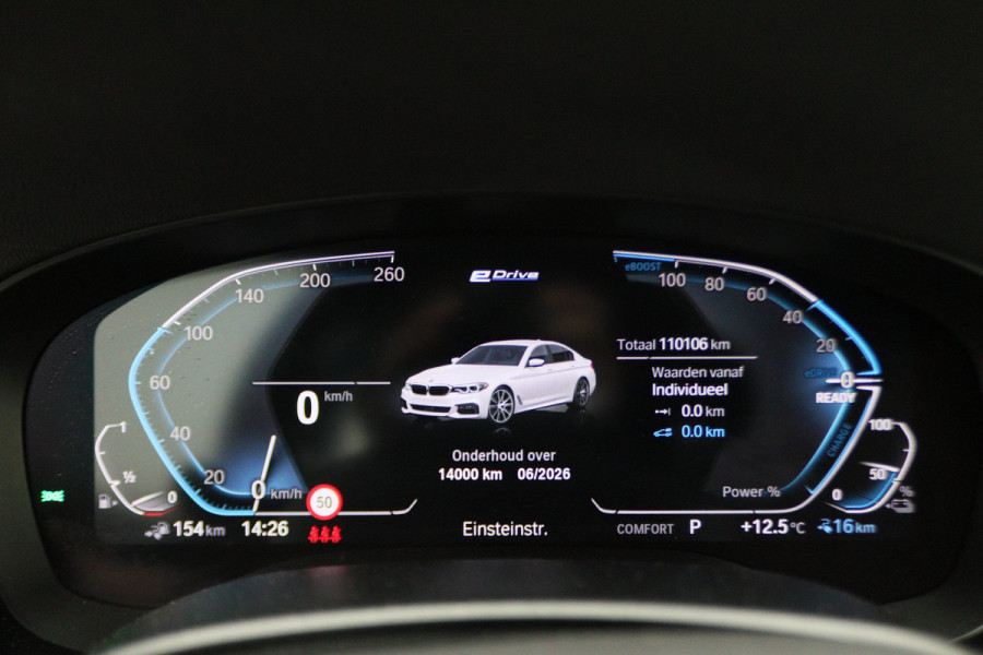 BMW 5 Serie 530e iPerformance High Executive M Sport Softclose, Camera, H&K, Head-Up, Apple Carplay, Trekhaak, Keyless