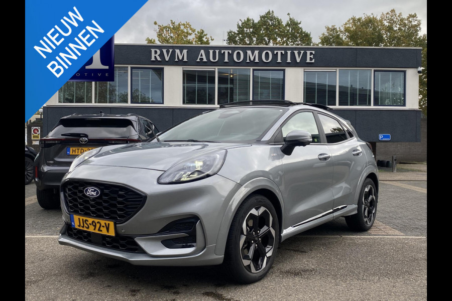 Ford Puma ST-line X 155pk BOMVOL!!| WINTERPACK VERW. VOORRUIT | ELEK. PANORAMDAK| B&O | ELEK. ACHTERKLEP| 360 CAM| STOEL + STUUR VERW. | Ford Puma ST-line X 155pk BOMVOL!!| WINTERPACK VERW. VOORRUIT | ELEK. PANORAMDAK| B&O | ELEK. ACHTERKLEP| 360 CAM| STOEL + STUUR VERW. |