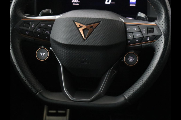 CUPRA Leon 2.0 TSI | 300pk | Panoramadak | Leder | Stoelverwarming | Carplay | Camera | Adaptive cruise | Navigatie | 19'' | Sfeerverlichting | Memory | Keyless | Sportstoelen