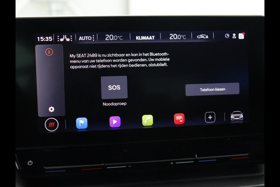 CUPRA Leon 2.0 TSI | 300pk | Panoramadak | Leder | Stoelverwarming | Carplay | Camera | Adaptive cruise | Navigatie | 19'' | Sfeerverlichting | Memory | Keyless | Sportstoelen