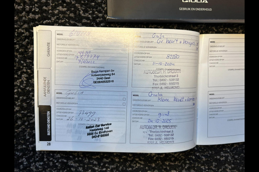 Alfa Romeo Giulia 2.0 T AWD Veloce 280pk | HARMAN KARDON | CARPLAY | A.CAMERA | NAVI | BLUETOOTH | APK T/M 11-12-2027 | TOPSTAAT Alfa Romeo Giulia 2.0 T AWD Veloce 280pk | HARMAN KARDON | CARPLAY | A.CAMERA | NAVI | BLUETOOTH | APK T/M 11-12-2027 | TOPSTAAT