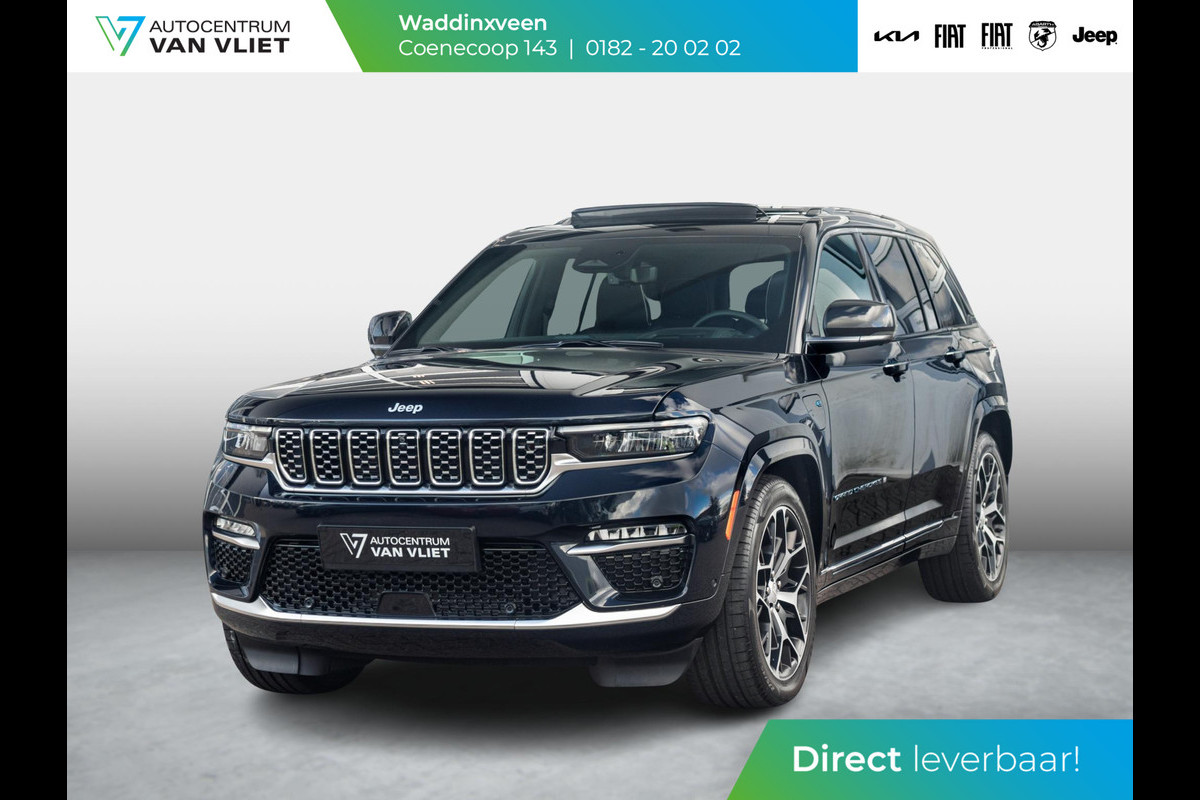 Jeep Grand Cherokee 380pk Aut. Summit Reserve 4xe | Premium Audio | Camera | Adapt. Cruise | Schuif/Kanteldak | Head Up | 21" | Winter Pack | Luxery Leather Seats | 2x 10,1" beeldschermen achterin Jeep Grand Cherokee 380pk Aut. Summit Reserve 4xe | Premium Audio | Camera | Adapt. Cruise | Schuif/Kanteldak | Head Up | 21" | Winter Pack | Luxery Leather Seats | 2x 10,1" beeldschermen achterin