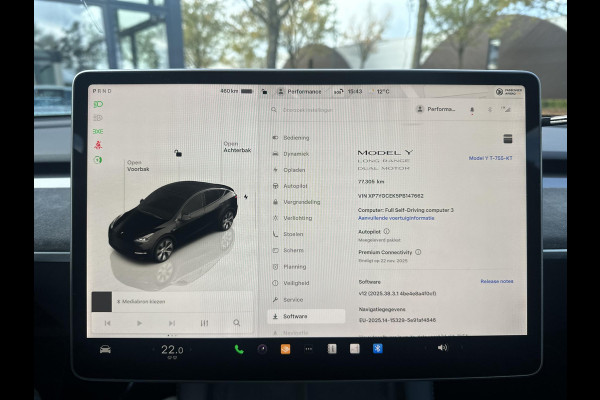 Tesla Model Y Long Range AWD 75 kWh AUTOPILOT| ACHTERBANK VERWARMD| STOEL+ STUUR VERW. | TESLA GARANTIE AANDRIJFLIJN EN ACCU T/M 07-2031/192.000KM Tesla Model Y Long Range AWD 75 kWh AUTOPILOT| ACHTERBANK VERWARMD| STOEL+ STUUR VERW. | TESLA GARANTIE AANDRIJFLIJN EN ACCU T/M 07-2031/192.000KM