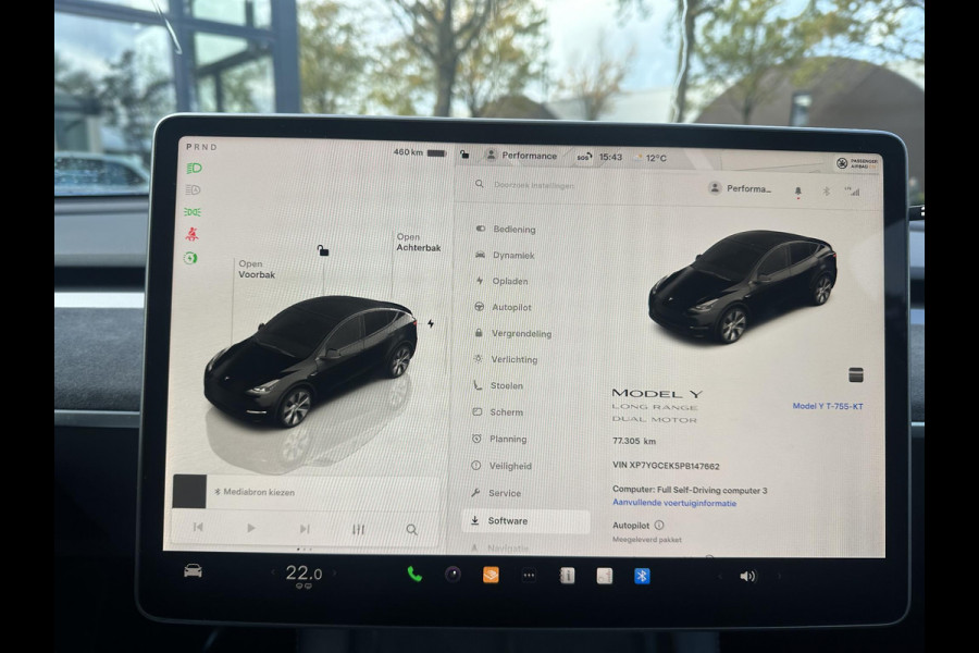 Tesla Model Y Long Range AWD 75 kWh AUTOPILOT| ACHTERBANK VERWARMD| STOEL+ STUUR VERW. | TESLA GARANTIE AANDRIJFLIJN EN ACCU T/M 07-2031/192.000KM Tesla Model Y Long Range AWD 75 kWh AUTOPILOT| ACHTERBANK VERWARMD| STOEL+ STUUR VERW. | TESLA GARANTIE AANDRIJFLIJN EN ACCU T/M 07-2031/192.000KM