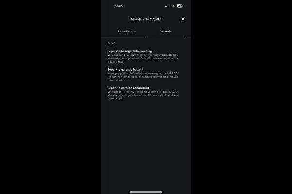 Tesla Model Y Long Range AWD 75 kWh AUTOPILOT| ACHTERBANK VERWARMD| STOEL+ STUUR VERW. | TESLA GARANTIE AANDRIJFLIJN EN ACCU T/M 07-2031/192.000KM Tesla Model Y Long Range AWD 75 kWh AUTOPILOT| ACHTERBANK VERWARMD| STOEL+ STUUR VERW. | TESLA GARANTIE AANDRIJFLIJN EN ACCU T/M 07-2031/192.000KM