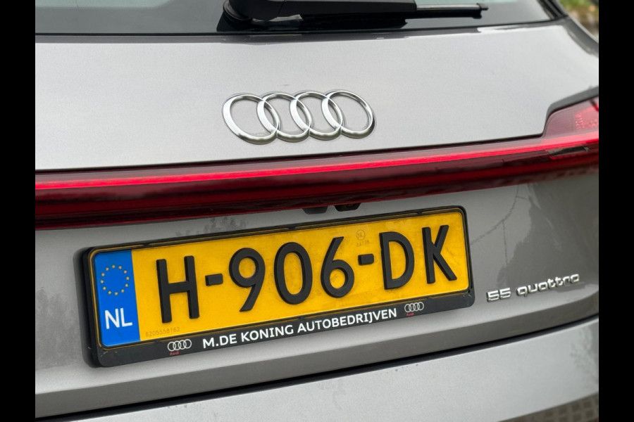 Audi e-tron E-tron 55 quattro 408 pk advanced Pro S Line Plus 95 kWh, SOH 94,6 %, camera , trekhaak,lederen sportinterieur Audi e-tron E-tron 55 quattro 408 pk advanced Pro S Line Plus 95 kWh, SOH 94,6 %, camera , trekhaak,lederen sportinterieur