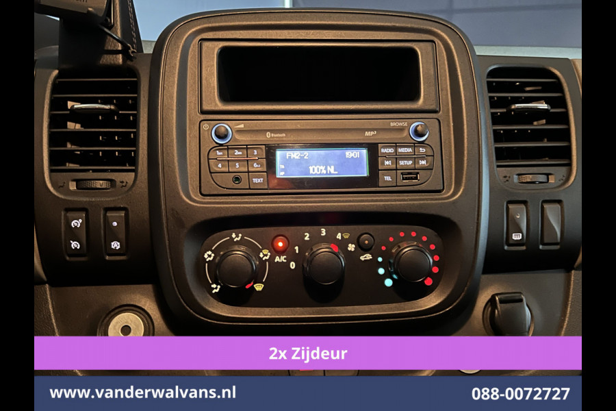 Renault Trafic 1.6 dCi 126pk L2H1 Euro6 Airco | 2x Zijdeur | Camera | Trekhaak | Cruisecontrol Parkeersensoren, bijrijdersbank