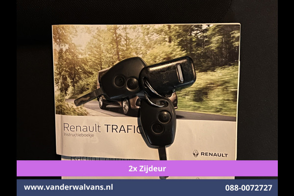 Renault Trafic 1.6 dCi 126pk L2H1 Euro6 Airco | 2x Zijdeur | Camera | Trekhaak | Cruisecontrol Parkeersensoren, bijrijdersbank