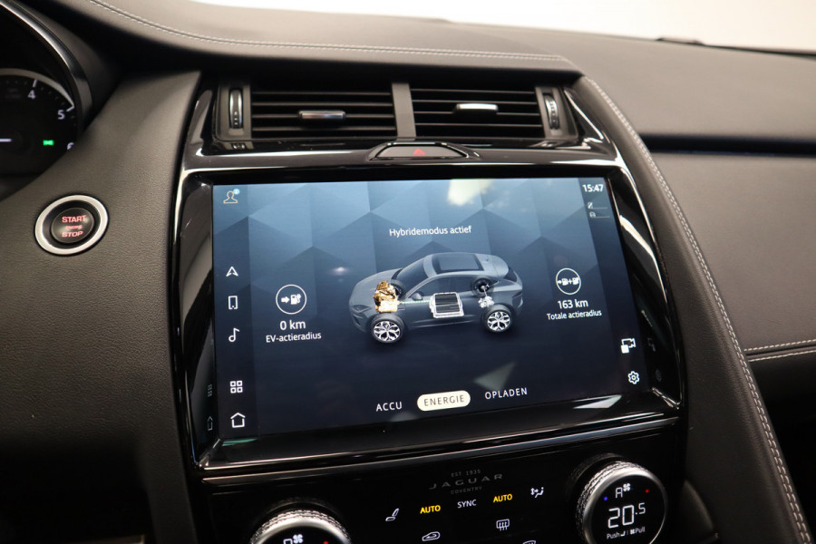 Jaguar E-Pace 1.5 P300e AWD R-Dynamic SE Black Pack ACC Suedecloth hemel