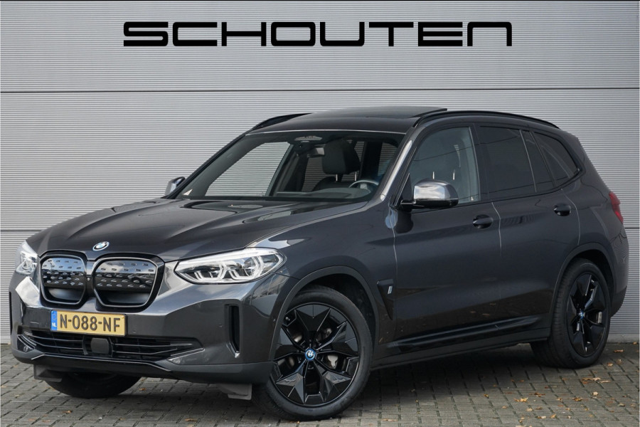 BMW iX3 High Executive 80 kWh Pano ACC HUD H&K Elek Trekhaak 1e Eig BMW iX3 High Executive 80 kWh Pano ACC HUD H&K Elek Trekhaak 1e Eig