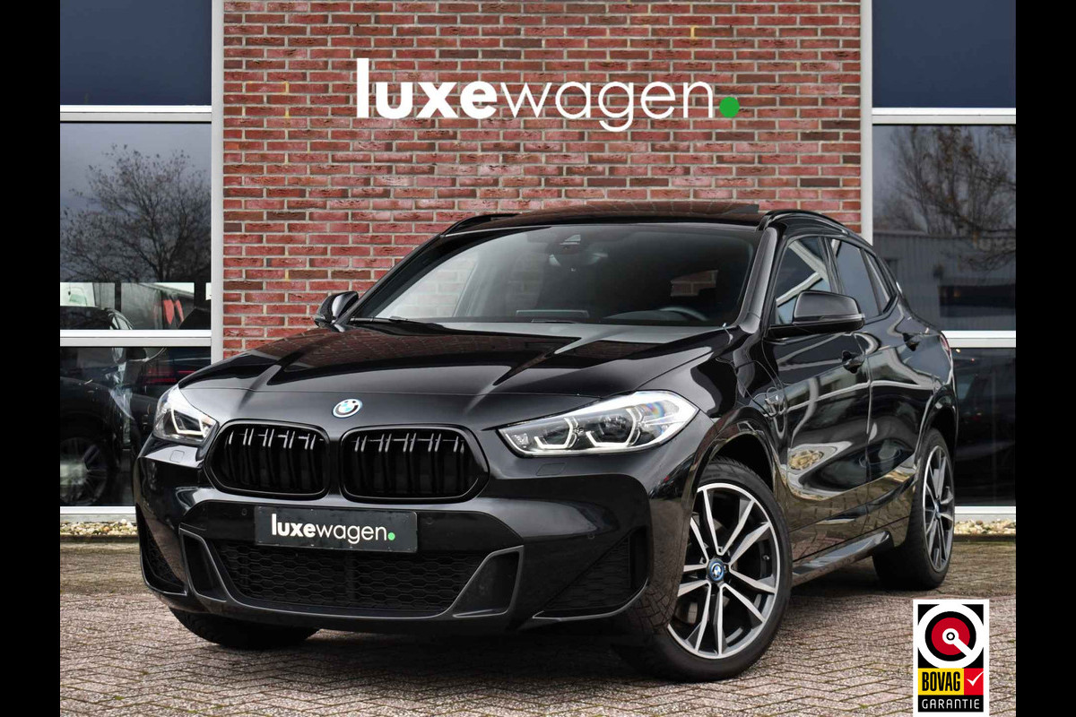 BMW X2 xDrive25e M-Sport Pano M-zetels HUD Camera El-klep 19inch BMW X2 xDrive25e M-Sport Pano M-zetels HUD Camera El-klep 19inch