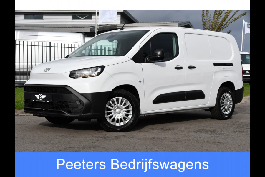 Toyota PROACE CITY Electric l2 50 kWh PB Edition 5 x Direct Leverbaar! Camera, Cruise, 2 x Schuifdeur, Carplay, 136pk, Toyota PROACE CITY Electric l2 50 kWh PB Edition 5 x Direct Leverbaar! Camera, Cruise, 2 x Schuifdeur, Carplay, 136pk,