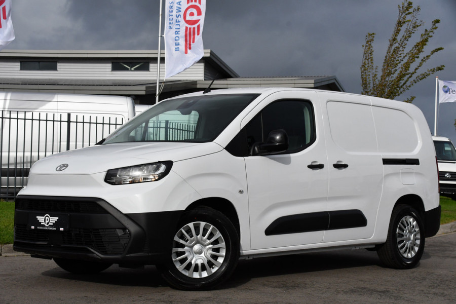 Toyota PROACE CITY Electric l2 50 kWh PB Edition 5 x Direct Leverbaar! Camera, Cruise, 2 x Schuifdeur, Carplay, 136pk, Toyota PROACE CITY Electric l2 50 kWh PB Edition 5 x Direct Leverbaar! Camera, Cruise, 2 x Schuifdeur, Carplay, 136pk,