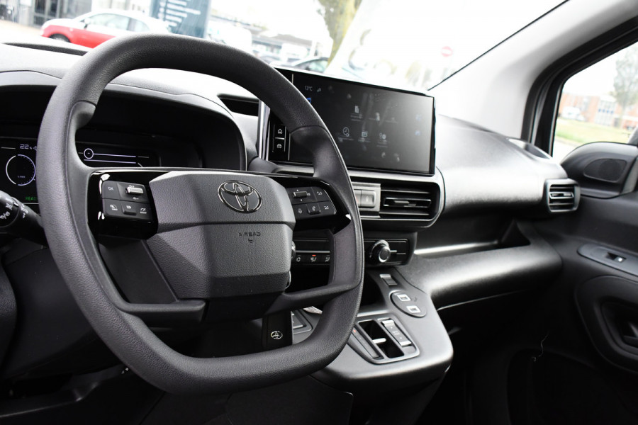 Toyota PROACE CITY Electric l2 50 kWh PB Edition 5 x Direct Leverbaar! Camera, Cruise, 2 x Schuifdeur, Carplay, 136pk, Toyota PROACE CITY Electric l2 50 kWh PB Edition 5 x Direct Leverbaar! Camera, Cruise, 2 x Schuifdeur, Carplay, 136pk,