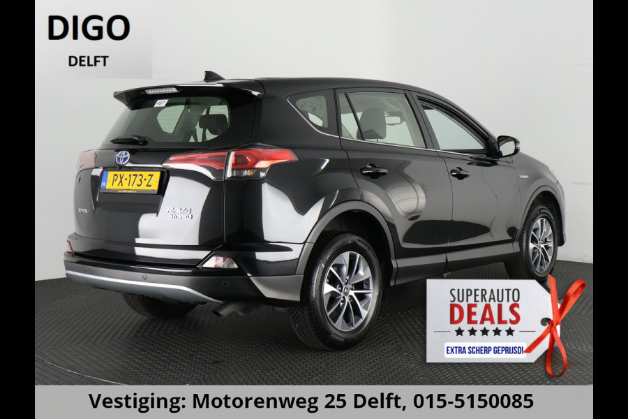 Toyota RAV4 2.5 HYBRID DYNAMIC BLACK GARANTIE 10-2027 NAVI.ADAPTIVE CRUISE.PDC VOOR+ACHTER 100% ONDERHOUDEN