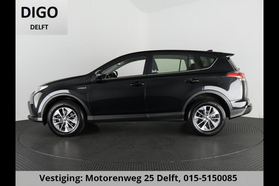 Toyota RAV4 2.5 HYBRID DYNAMIC BLACK GARANTIE 10-2027 NAVI.ADAPTIVE CRUISE.PDC VOOR+ACHTER 100% ONDERHOUDEN