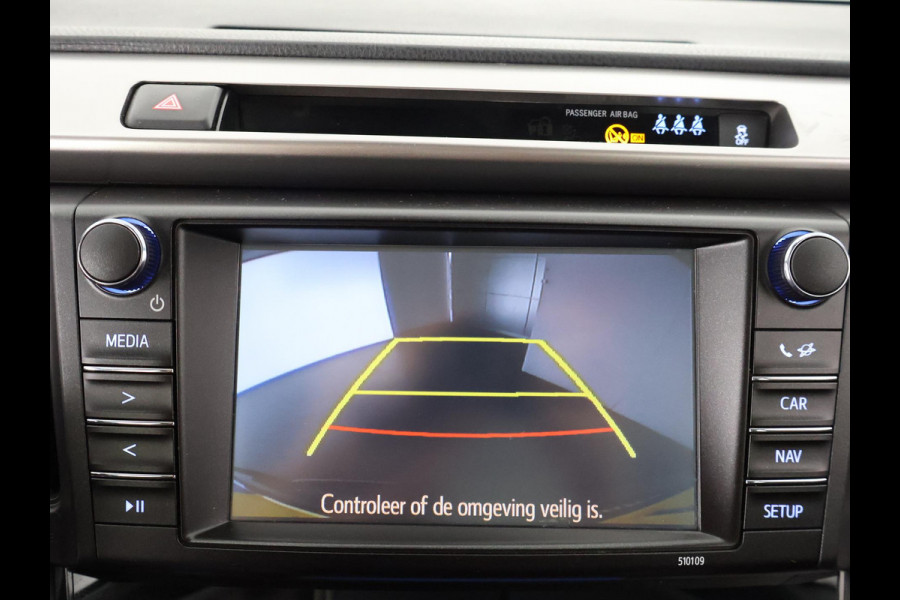 Toyota RAV4 2.5 HYBRID DYNAMIC BLACK GARANTIE 10-2027 NAVI.ADAPTIVE CRUISE.PDC VOOR+ACHTER 100% ONDERHOUDEN