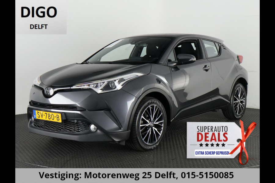 Toyota C-HR 116 PK DYNAMIC URBAN NAVI 1e EIG GARANTIE 6-2028 ! LMV.CLIMA. ADAPTIEF CRUISE CONTROL . KEYLESS ENTRY . ELEKTRISCHE INKLAPBARE SPIEGELS .