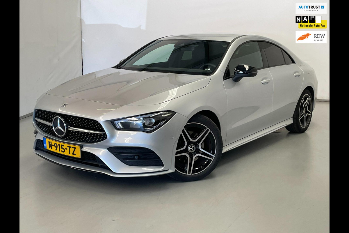 Mercedes-Benz CLA-Klasse 180 AMG Night Edition / NL-auto / Sfeerverlichting Mercedes-Benz CLA-Klasse 180 AMG Night Edition / NL-auto / Sfeerverlichting