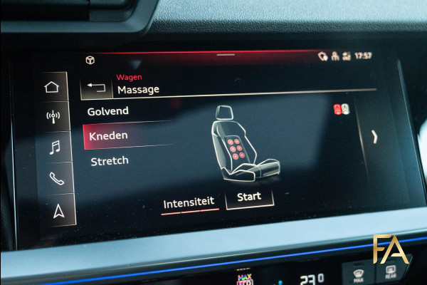 Audi A3 Sportback 45 TFSI e S Line Competition Panodak|RSseats|Sfeer|Headup|Massage|19Inch Audi A3 Sportback 45 TFSI e S Line Competition Panodak|RSseats|Sfeer|Headup|Massage|19Inch