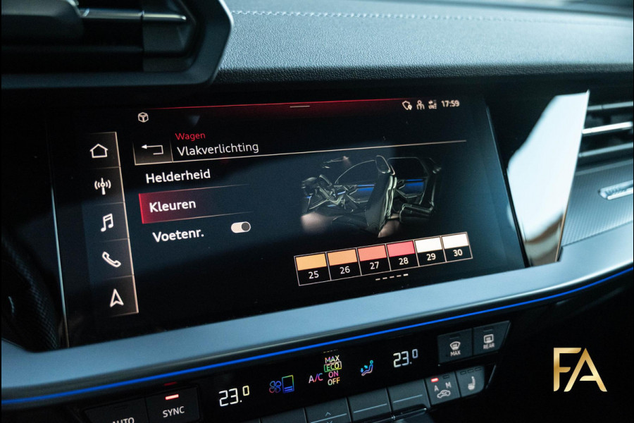 Audi A3 Sportback 45 TFSI e S Line Competition Panodak|RSseats|Sfeer|Headup|Massage|19Inch Audi A3 Sportback 45 TFSI e S Line Competition Panodak|RSseats|Sfeer|Headup|Massage|19Inch