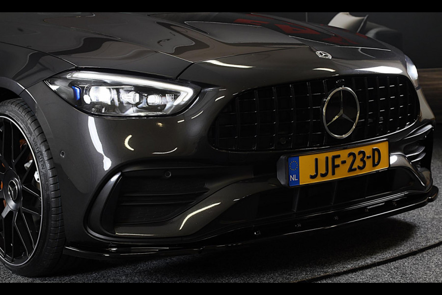 Mercedes-Benz C-Klasse 300 e AMG 63 Look / Camera / Acc / Lane Assist / F1 / Verwarming 4x / Leder / Open Pano / Dode Hoek / 20 In Mercedes-Benz C-Klasse 300 e AMG 63 Look / Camera / Acc / Lane Assist / F1 / Verwarming 4x / Leder / Open Pano / Dode Hoek / 20 In