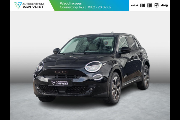 Fiat 600E La Prima 54 kWh | Carplay | Elek. Stoel | Stoelverwarming | Keyless | LED | Clima Fiat 600E La Prima 54 kWh | Carplay | Elek. Stoel | Stoelverwarming | Keyless | LED | Clima