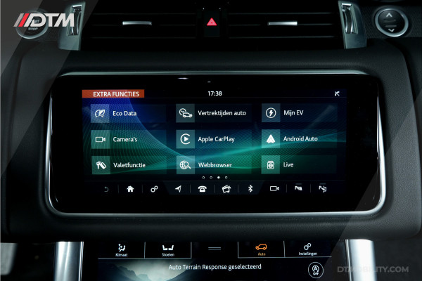 Land Rover Range Rover Sport P400e HSE Dynamic | SVO | Panoramadak | HuD | Alcantara Land Rover Range Rover Sport P400e HSE Dynamic | SVO | Panoramadak | HuD | Alcantara