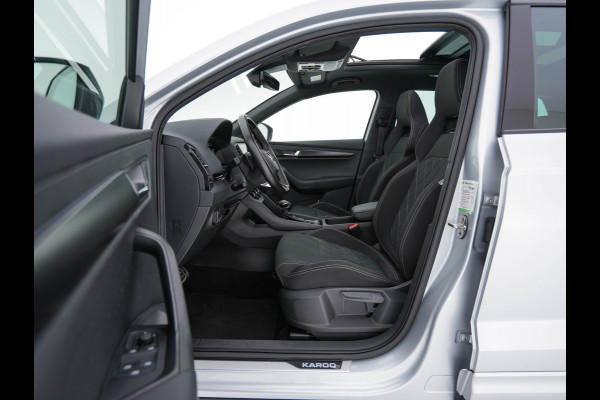 Škoda Karoq 1.5 TSI ACT Sportline (INCL-BTW) Aut. *PANO | DIGI-COCKPIT | ADAPTIVE-CRUISE | FULL-LED | BLIND-SPOT | HEATED-SPORTSEATS | CAMERA | AMBIENT-LIGHT | NAVI-FULLMAP | KEYLESS | DAB+ | SHIFT-PADDLES | PRIVACY-GLASS | .