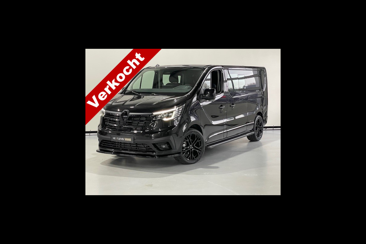 Renault Trafic 2.0 Blue dCi EDC 170 T29 L2H1 Extra DC leer / Navi / Camera / 2  x schuifdeur  / Direct leverbaar Renault Trafic 2.0 Blue dCi EDC 170 T29 L2H1 Extra DC leer / Navi / Camera / 2  x schuifdeur  / Direct leverbaar